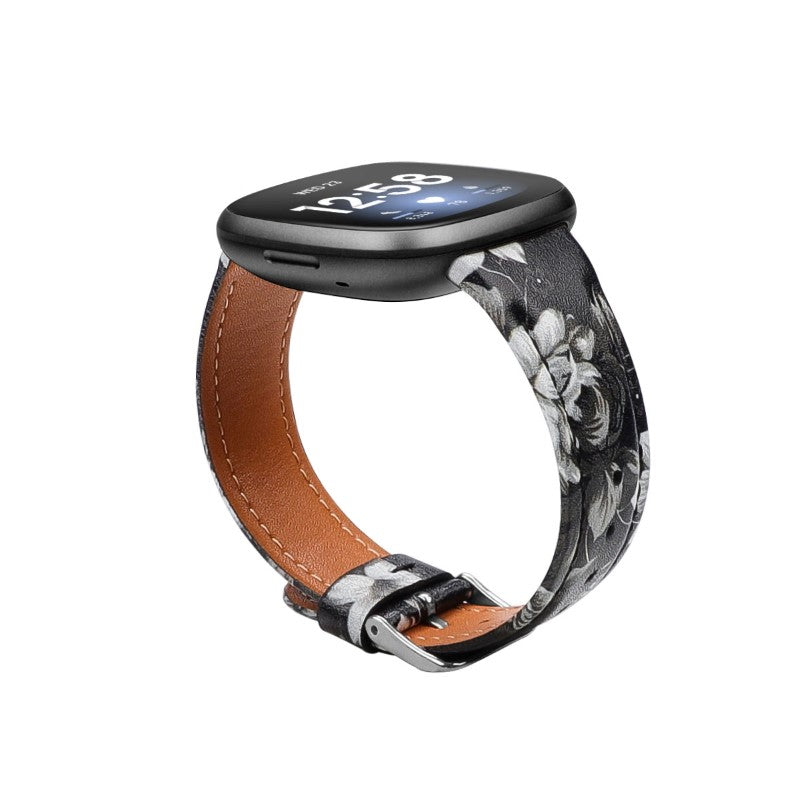 Leather Band for Fitbit Versa 3