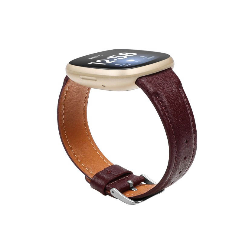 Leather Band for Fitbit Versa 3