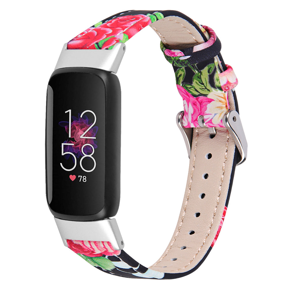 Smooth Leather Band for Fitbit Luxe