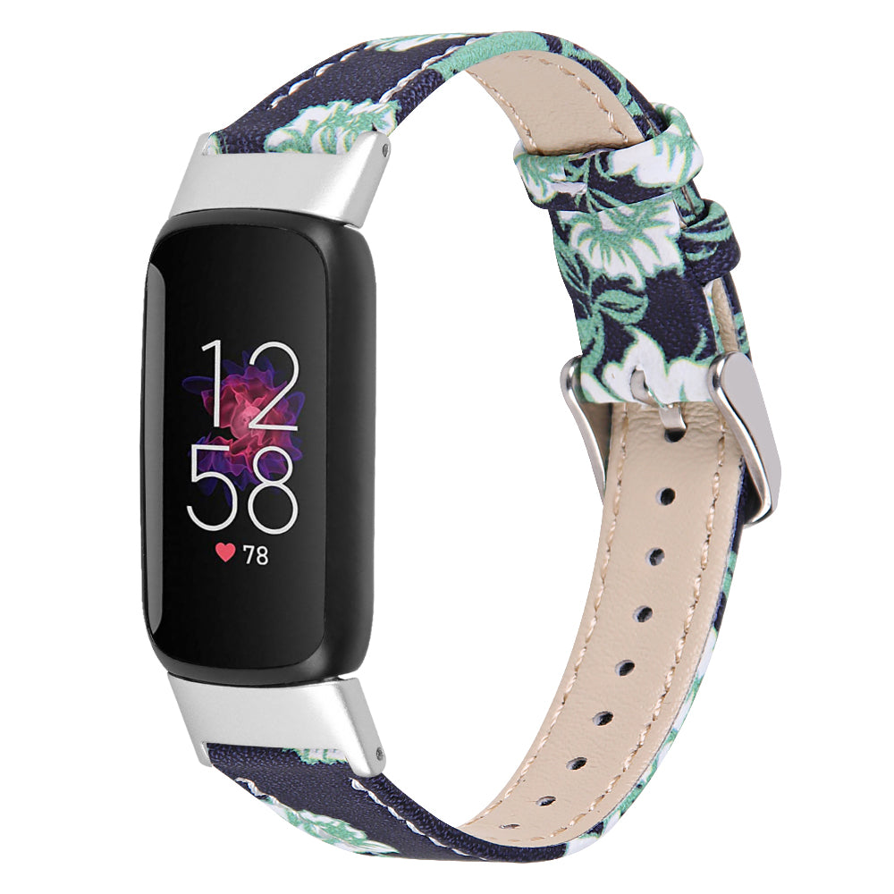 Smooth Leather Band for Fitbit Luxe