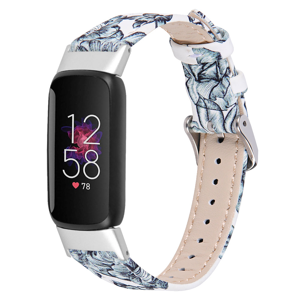 Smooth Leather Band for Fitbit Luxe
