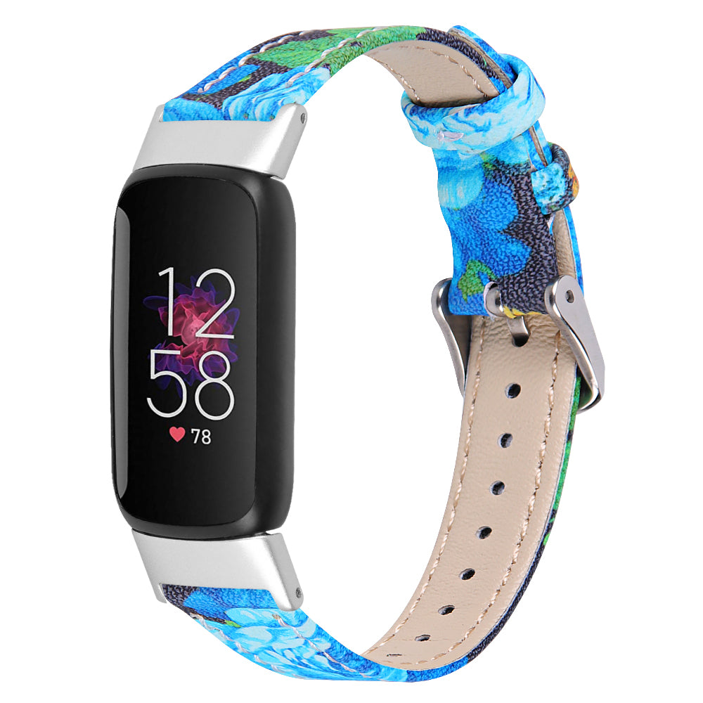 Smooth Leather Band for Fitbit Luxe