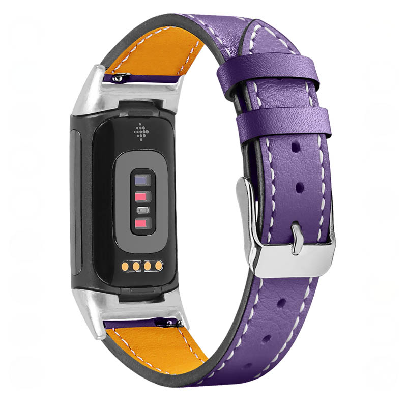Leather Band for Fitbit Charge 5