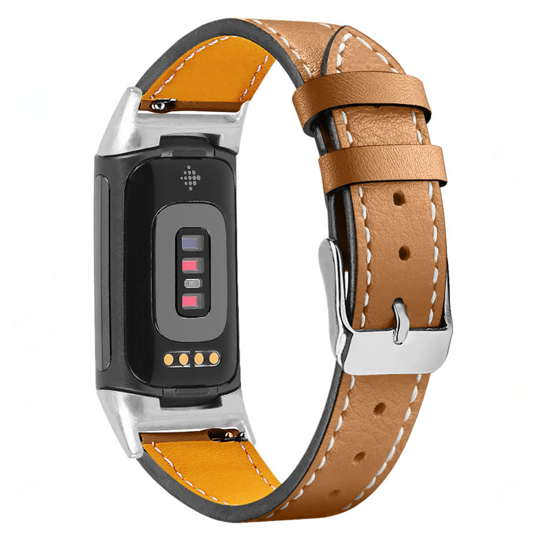 Leather Band for Fitbit Charge 5