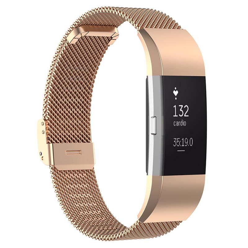 Milanese Mesh Strap for Fitbit Charge 2