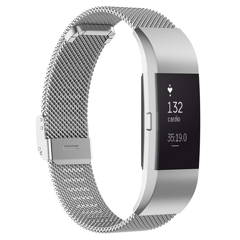 Milanese Mesh Strap for Fitbit Charge 2