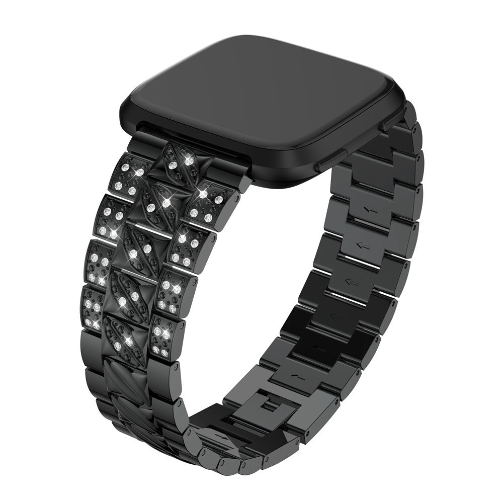 Rhinestone Embedded Bracelet for Fitbit Versa & Versa 2