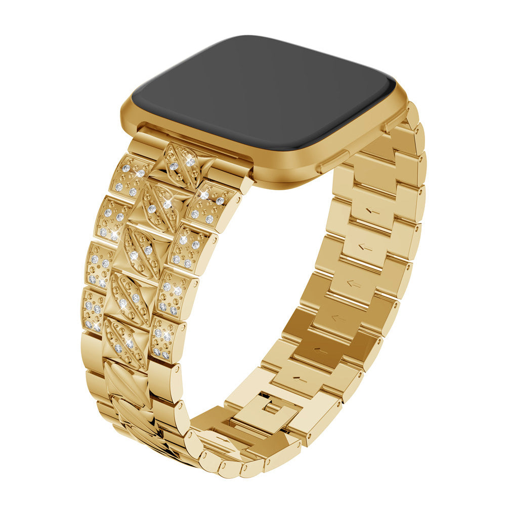 Rhinestone Embedded Bracelet for Fitbit Versa & Versa 2