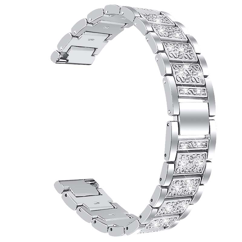 Stainless Steel Bracelet with Rhinestones for Fitbit Sense