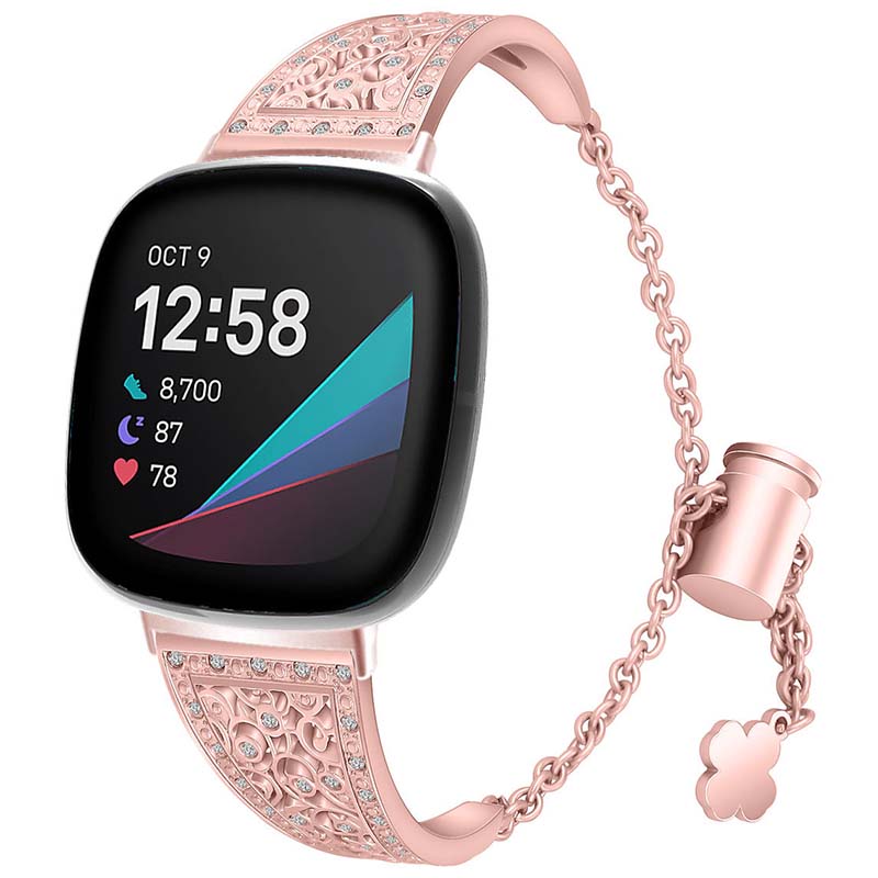 Cuff & Chain Bracelet for Fitbit Versa 3