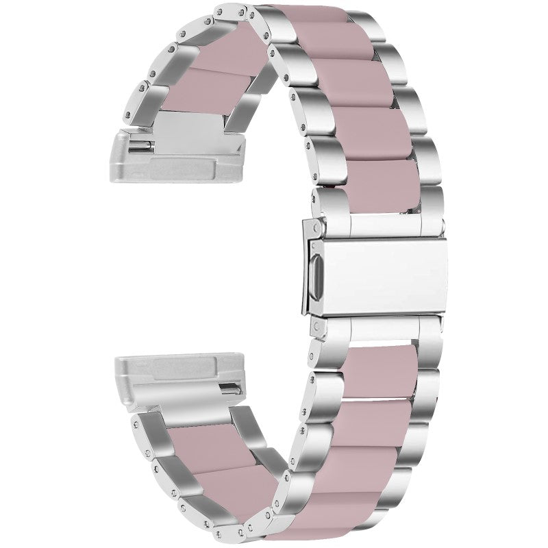 Stainless Steel & Resin Band for Fitbit Sense