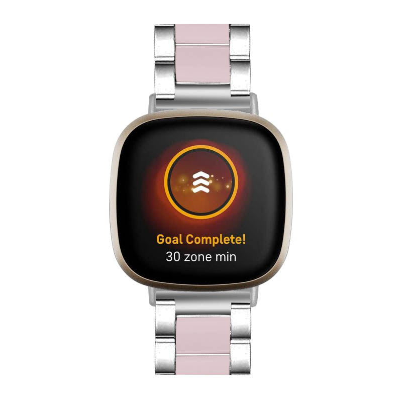 Stainless Steel & Resin Band for Fitbit Sense