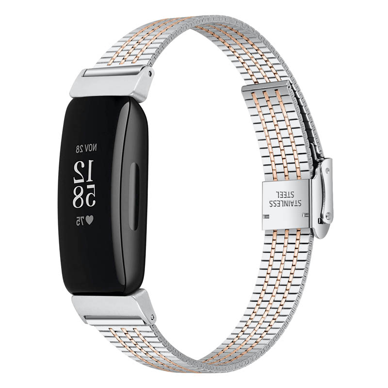 Modern Metal Band for Fitbit Inspire 2