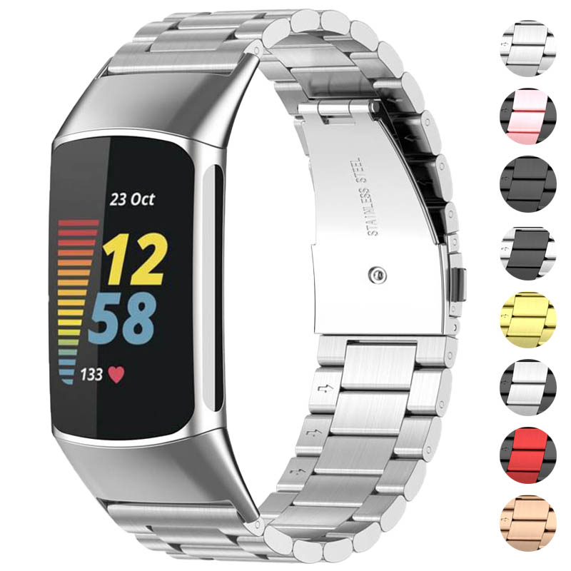 Stainless Steel Band for Fitbit Charge 3 & Charge 4
