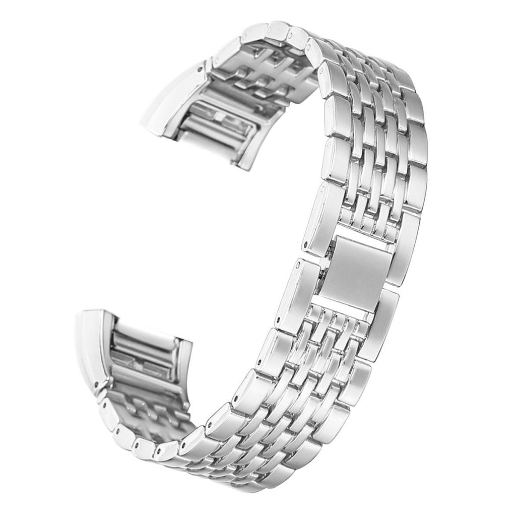 Metal H-Link Watch Strap for Fitbit Charge 2