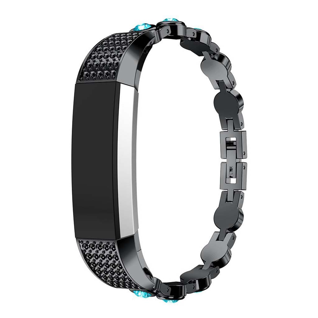 Stainless Steel & Rhinestones Bracelet for Fitbit Alta & HR