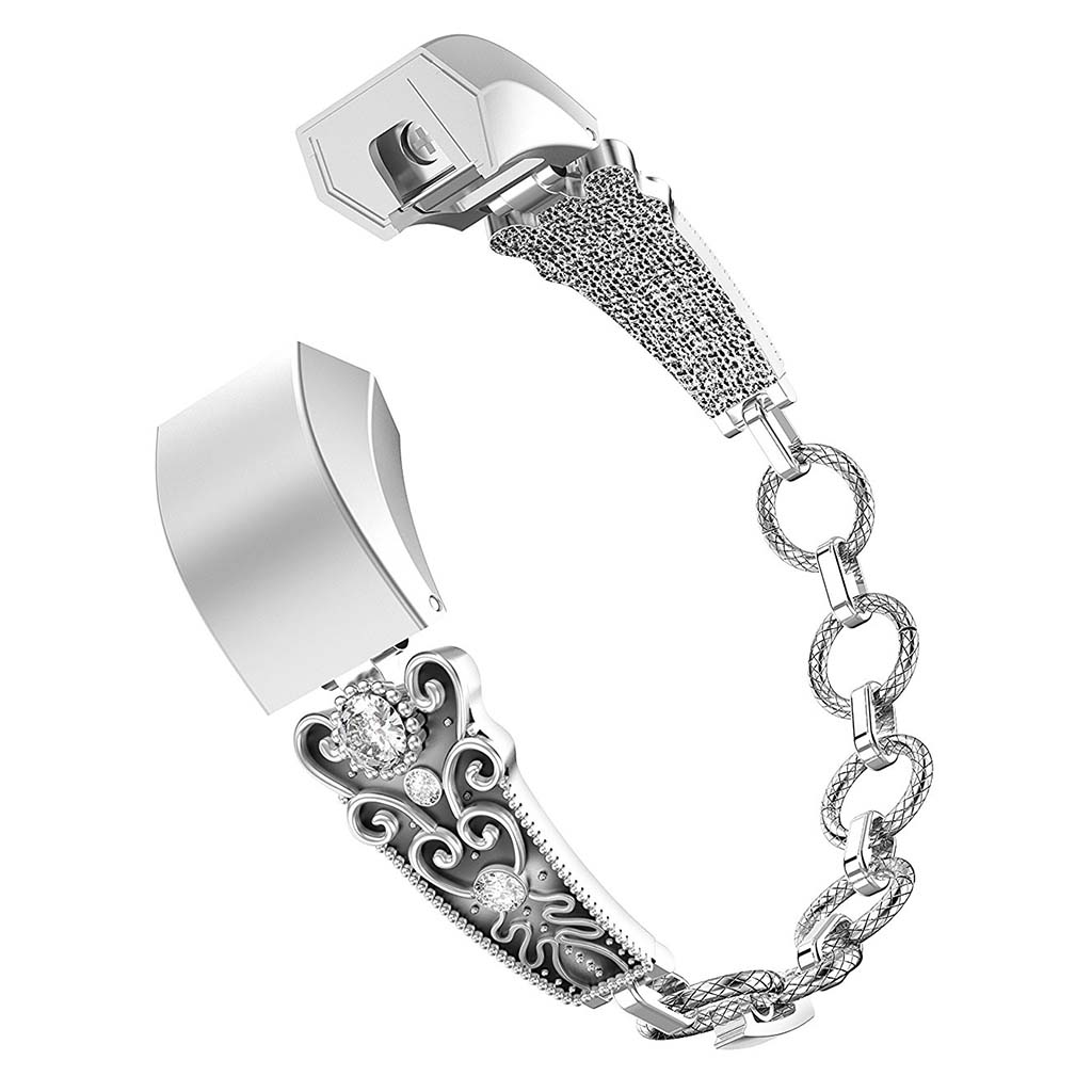 Vintage Stainless Steel Bracelet for Fitbit Alta & HR