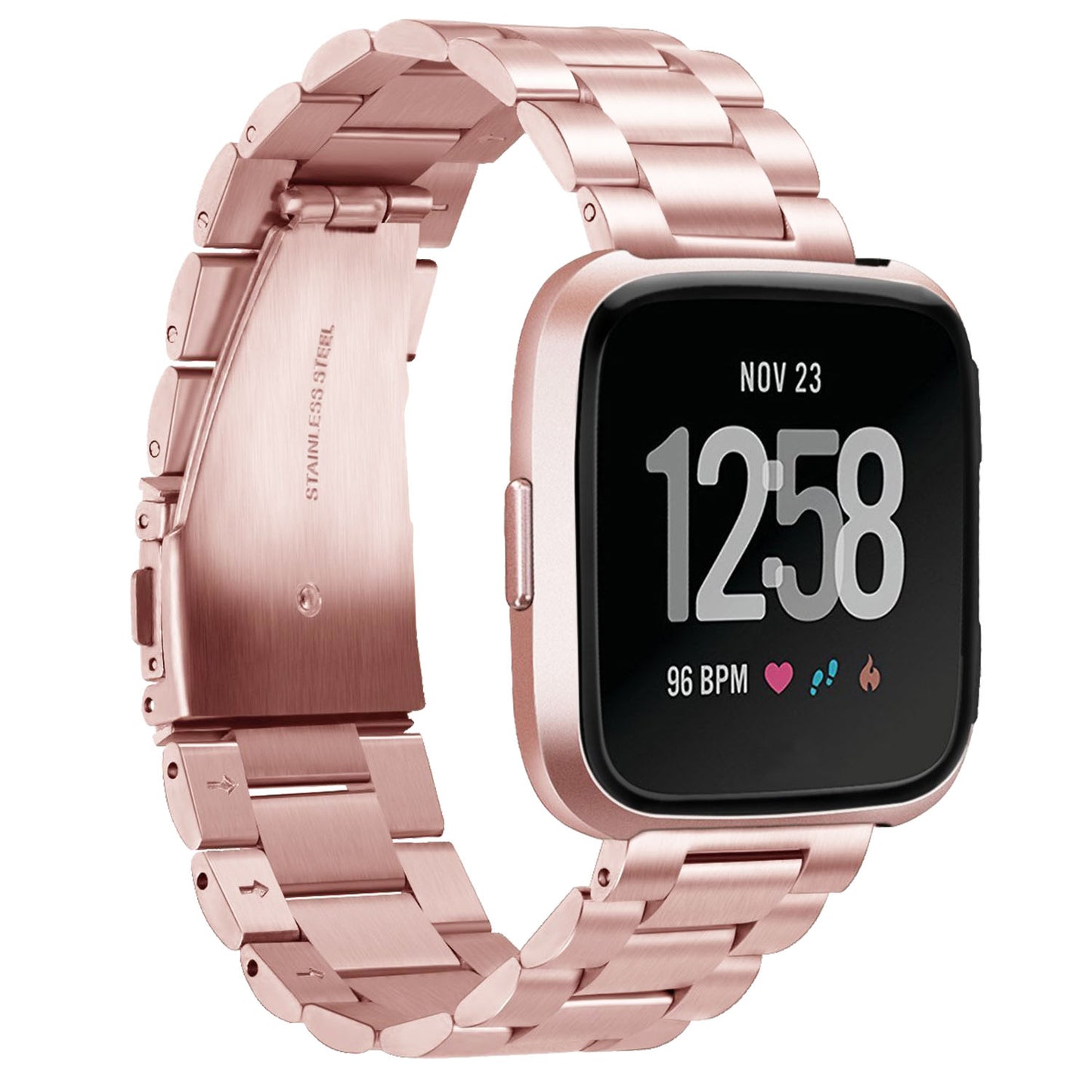 Stainless Steel Strap for Fitbit Versa & Versa 2