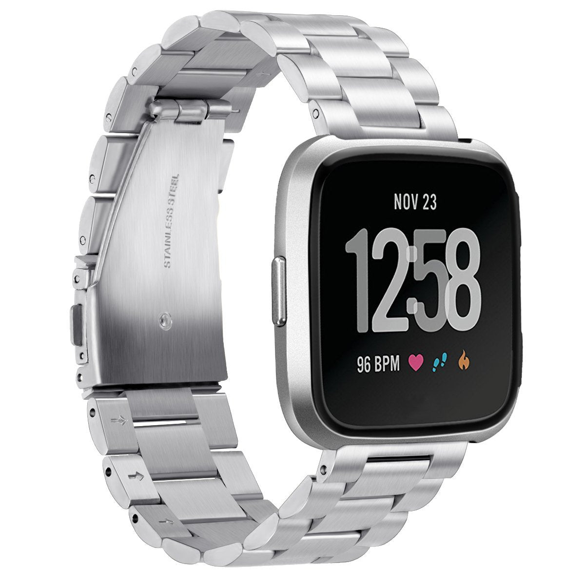 Stainless Steel Strap for Fitbit Versa & Versa 2