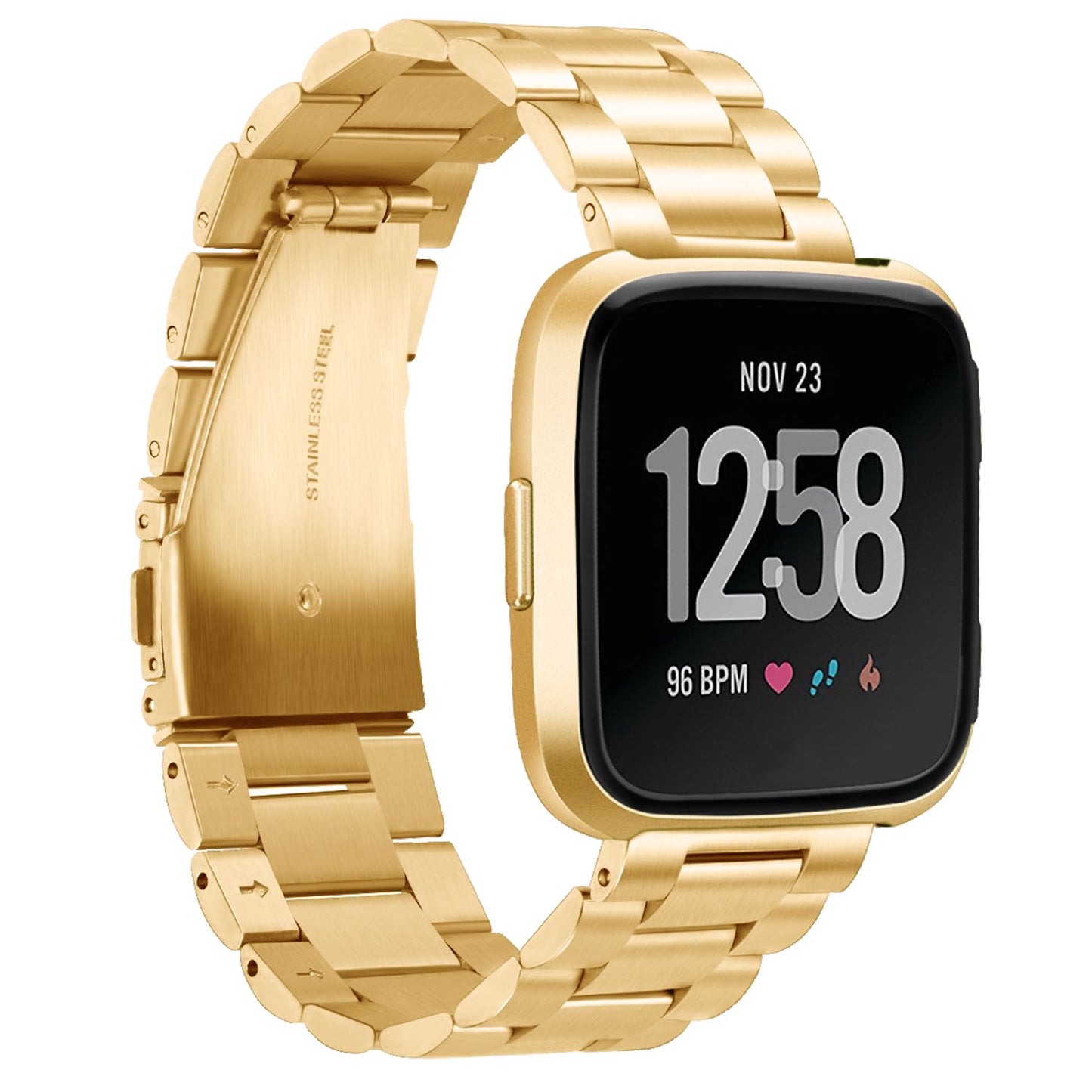 Stainless Steel Strap for Fitbit Versa & Versa 2