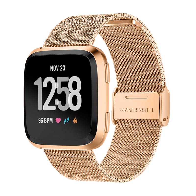 Milanese Mesh Band for Fitbit Versa & Versa 2