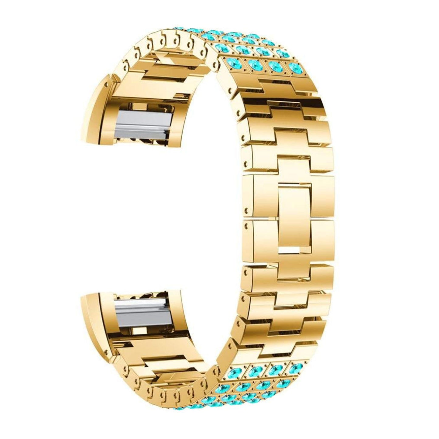 Metal Rhinestone Strap for Fitbit Charge 2