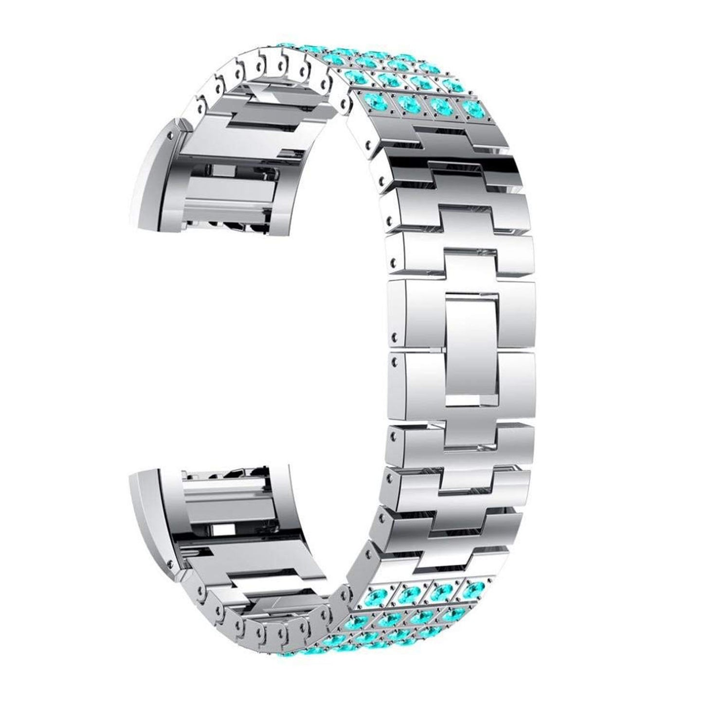 Metal Rhinestone Strap for Fitbit Charge 2