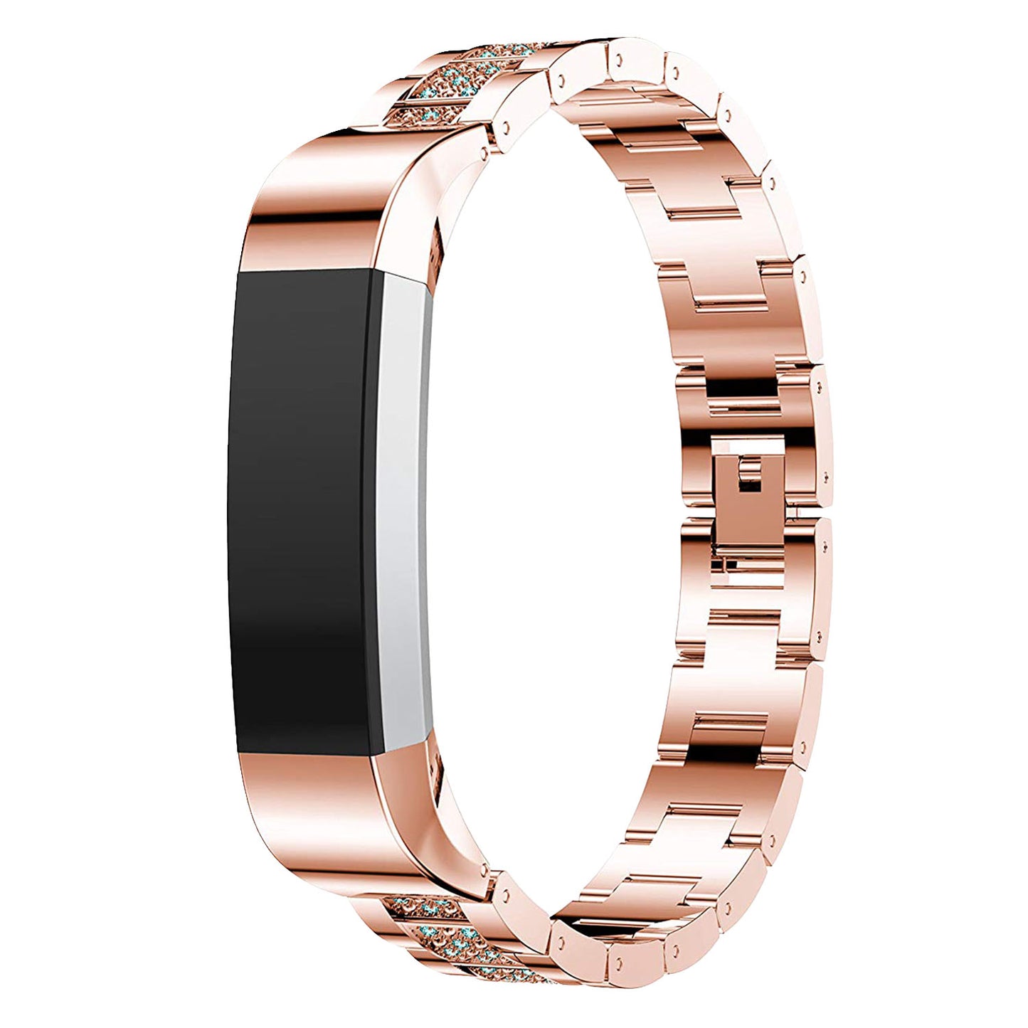 Stainless Steel Rhinestone Bracelet for Fitbit Ionic