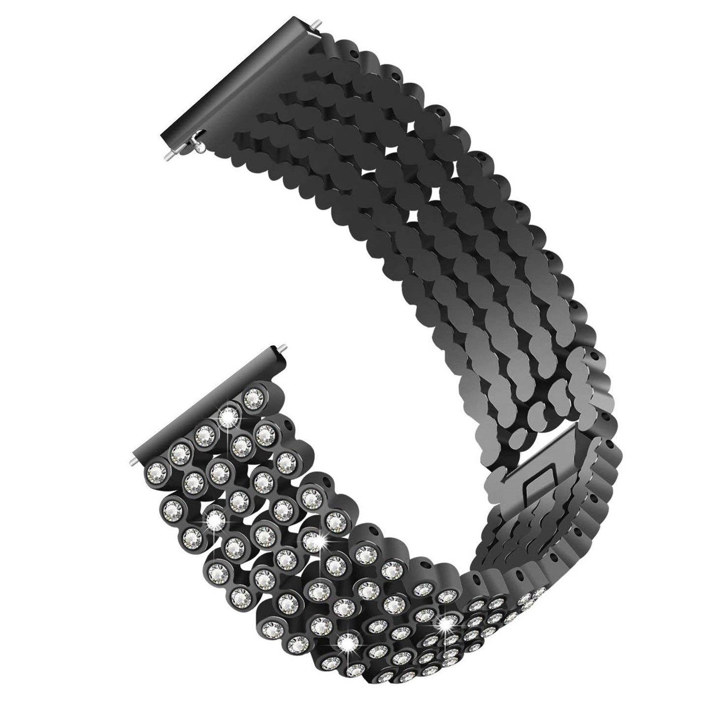 Stainless Steel Rhinestone Strap for Fitbit Versa & Versa 2