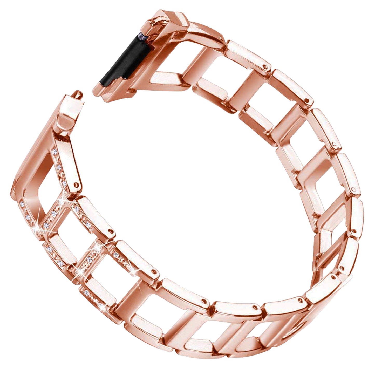 Stainless Steel Rhinestone Bracelet for Fitbit Ionic