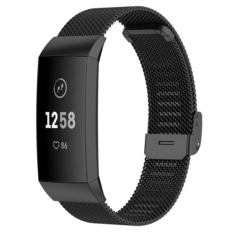Milanese Mesh Band for Fitbit Charge 3 & Charge 4