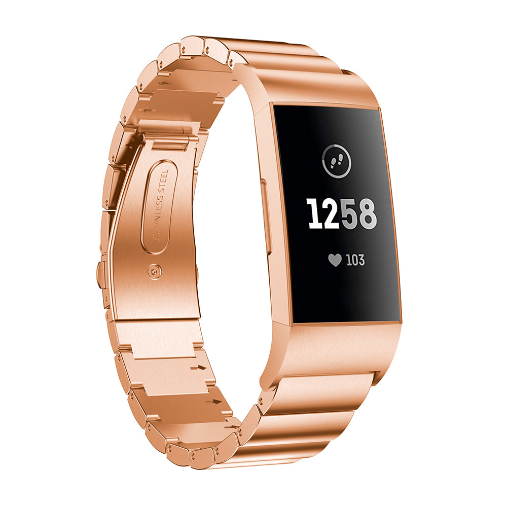 Stainless Steel Band for Fitbit Charge 3 & Charge 4