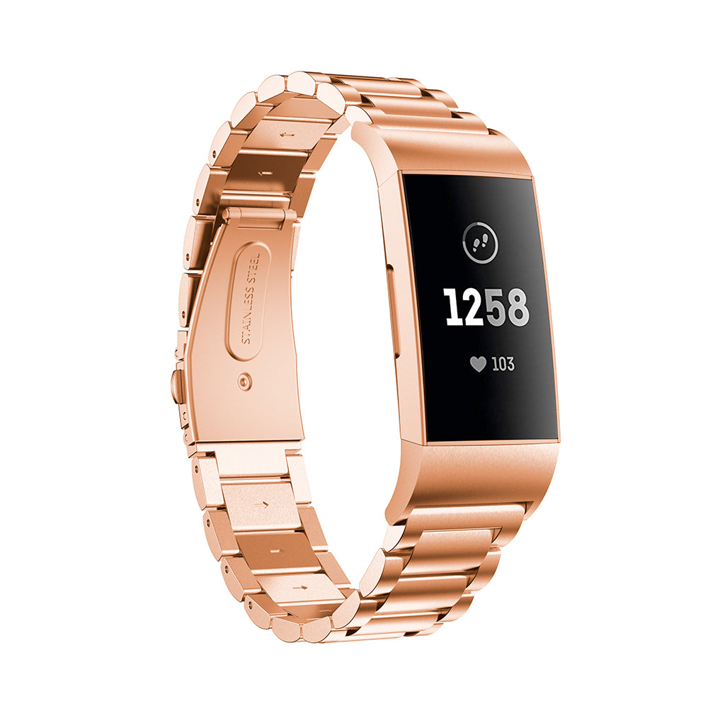 Stainless Steel Strap for Fitbit Charge 3 & Charge 4