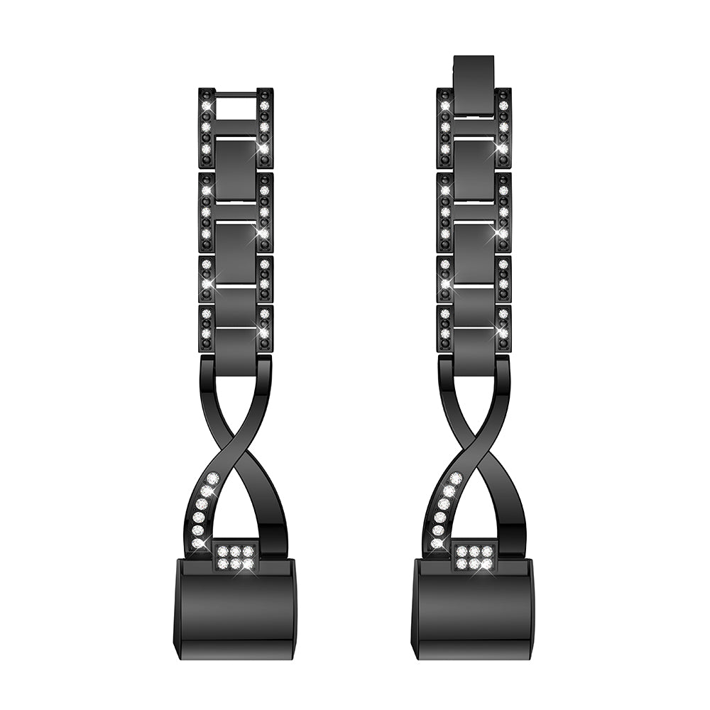 Alloy Bracelet with Rhinestones for Fitbit Charge 2