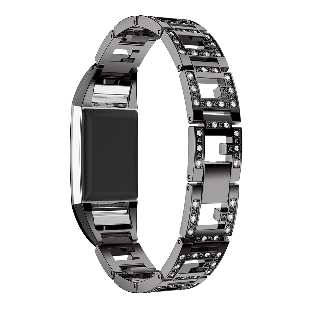Alloy Band with Rhinestones for Fitbit Charge 2