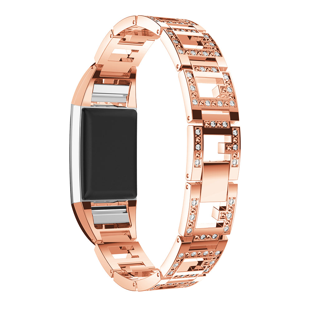 Alloy Band with Rhinestones for Fitbit Charge 2