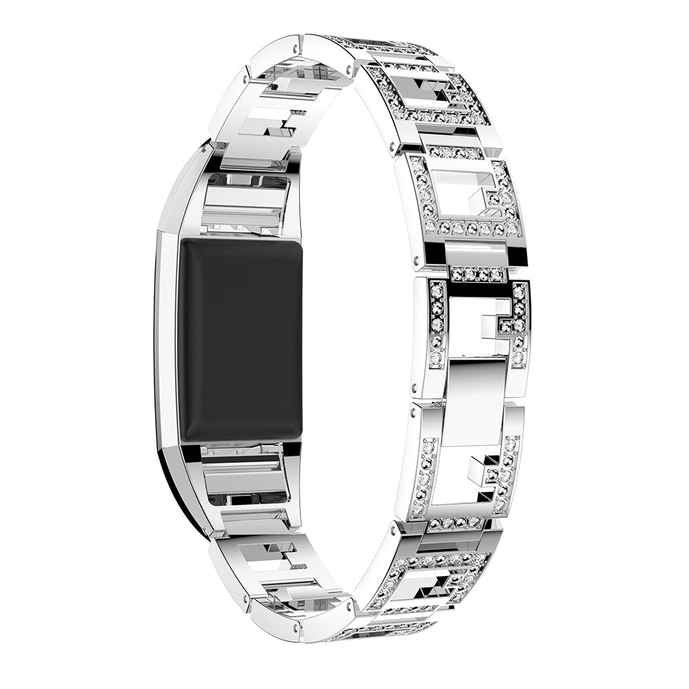 Alloy Band with Rhinestones for Fitbit Charge 2