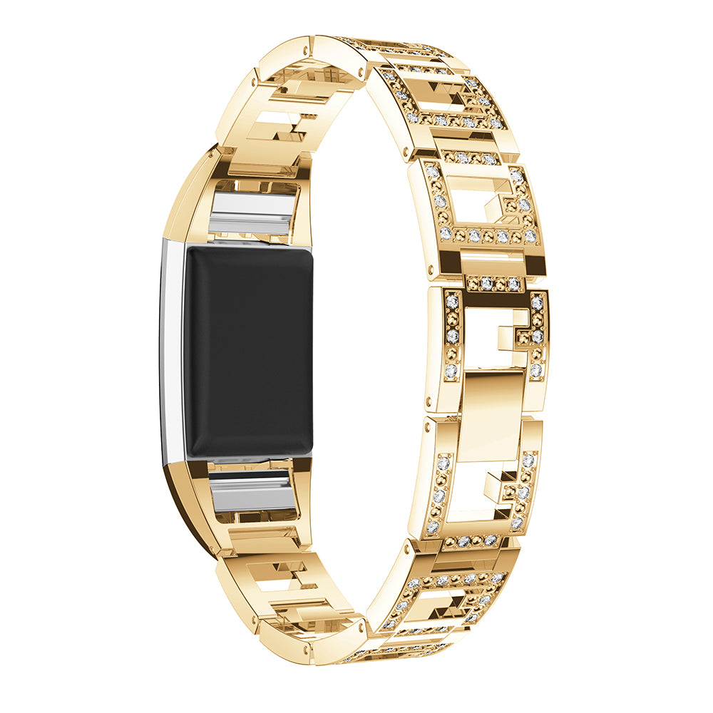 Alloy Band with Rhinestones for Fitbit Charge 2