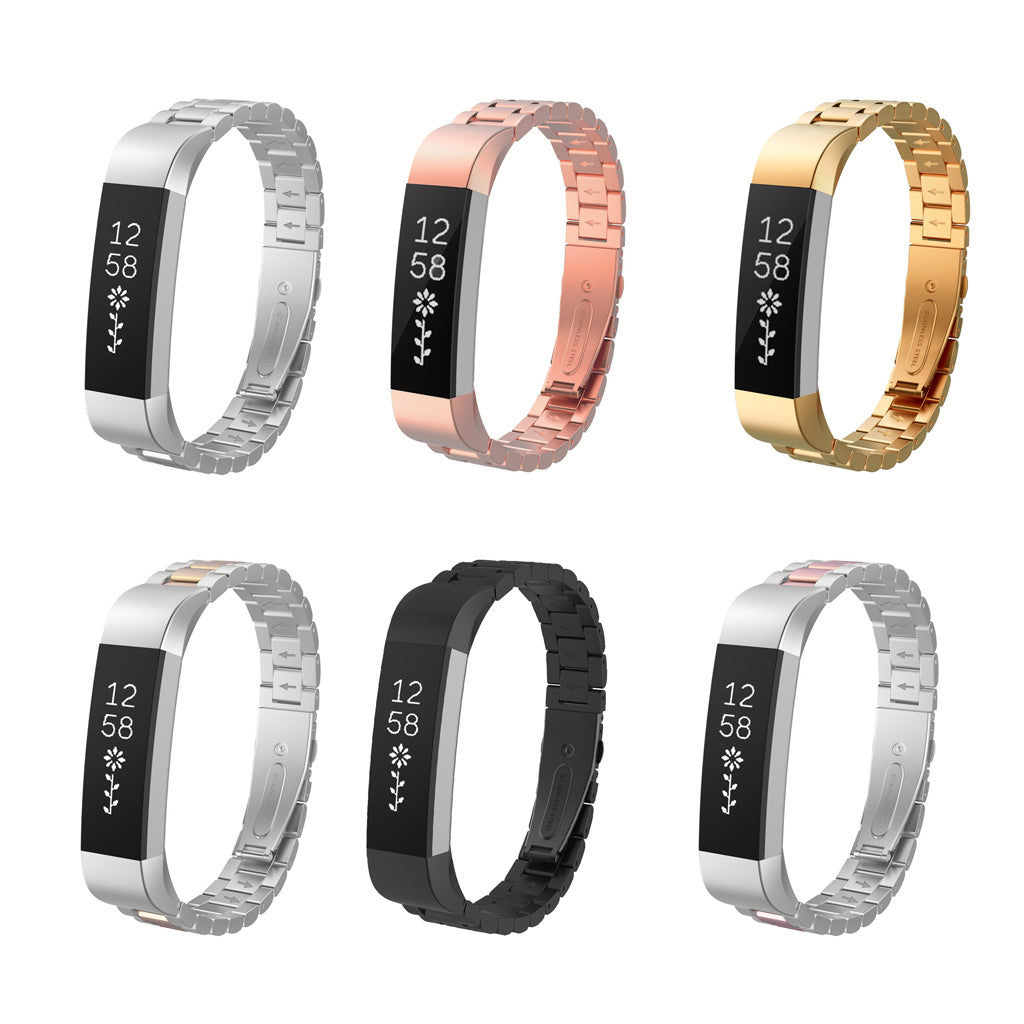 Stainless Steel Oyster Bracelet for Fitbit Alta