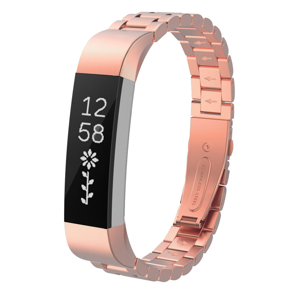 Stainless Steel Oyster Bracelet for Fitbit Alta