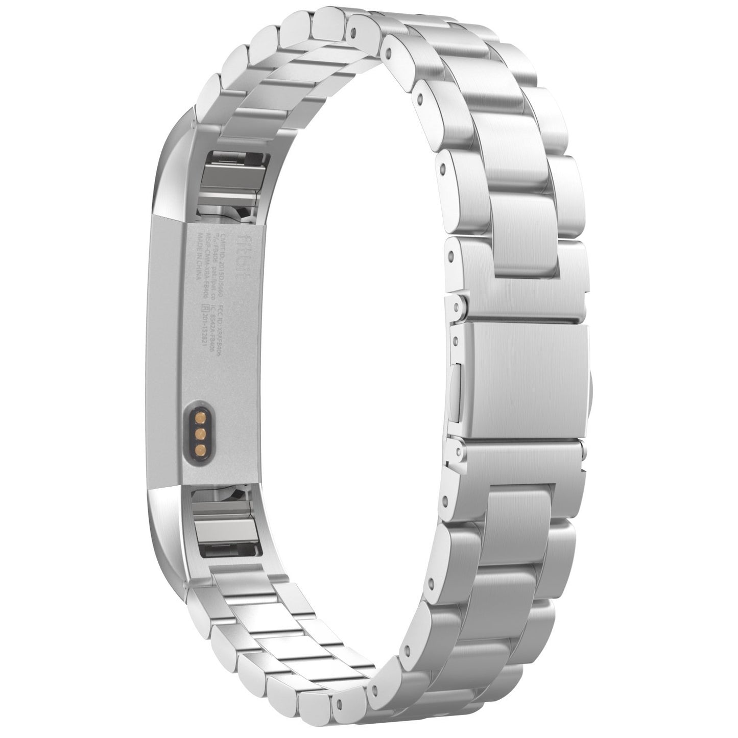Stainless Steel Oyster Bracelet for Fitbit Alta