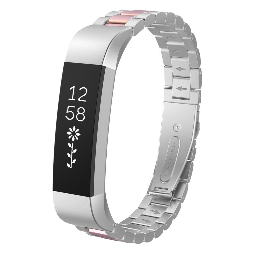 Stainless Steel Oyster Bracelet for Fitbit Alta