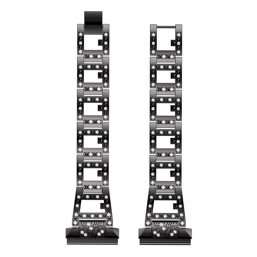 Alloy Link Band w/ Rhinestones for Fitbit Versa & Versa 2