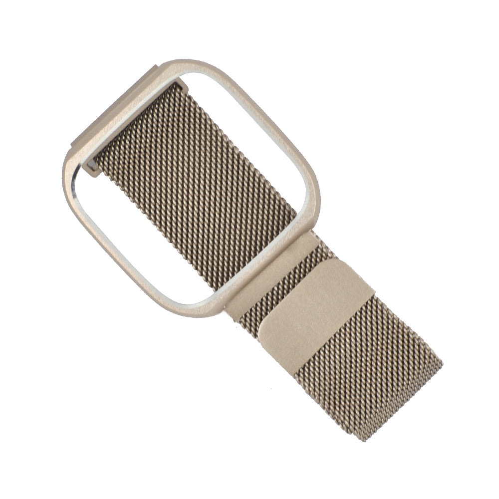 Milanese Mesh Strap w/ Case Protector for Fitbit Versa