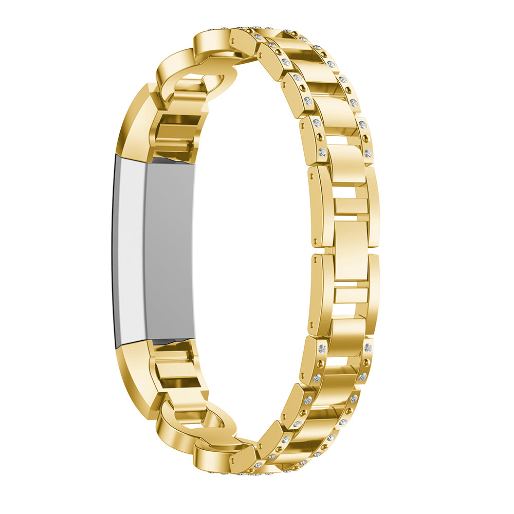 Alloy Link Strap w/ Rhinestones for Fitbit Alta & Alta HR
