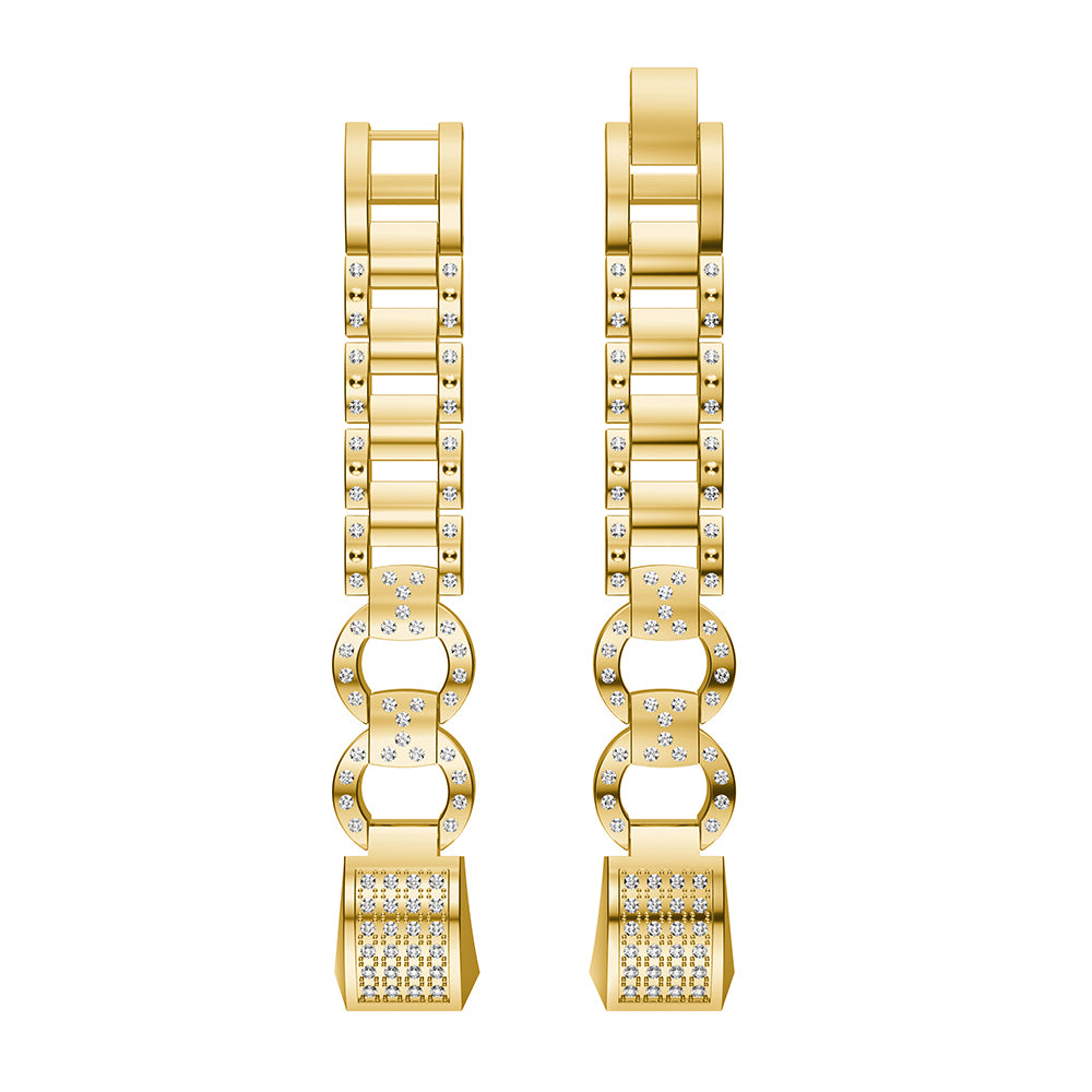 Alloy Link Strap w/ Rhinestones for Fitbit Alta & Alta HR