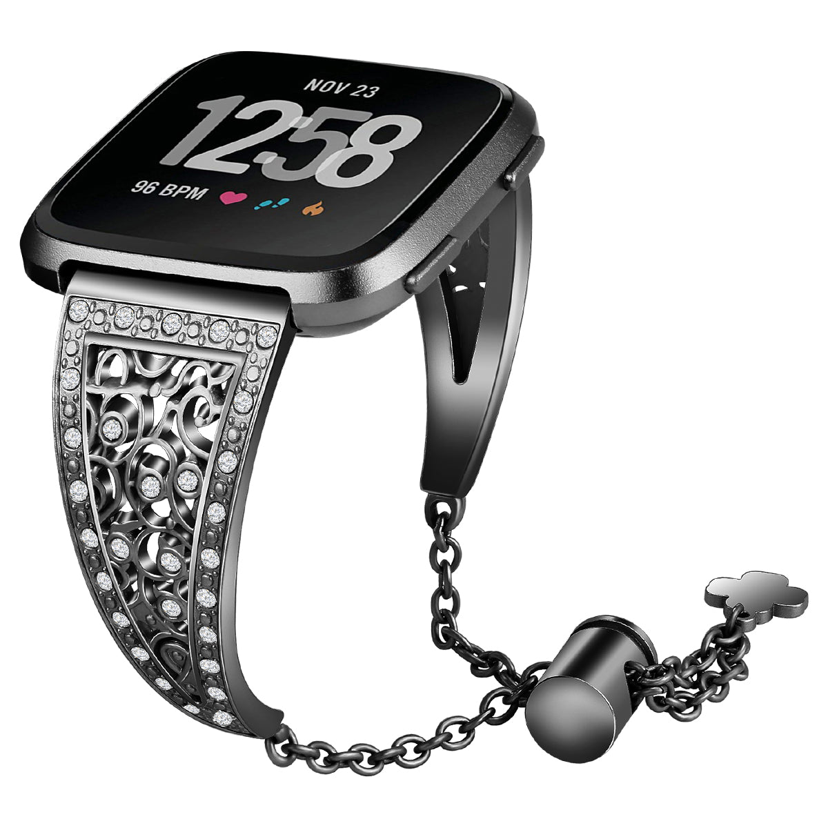 Cuff & Chain Bracelet for Fitbit Versa & Versa 2