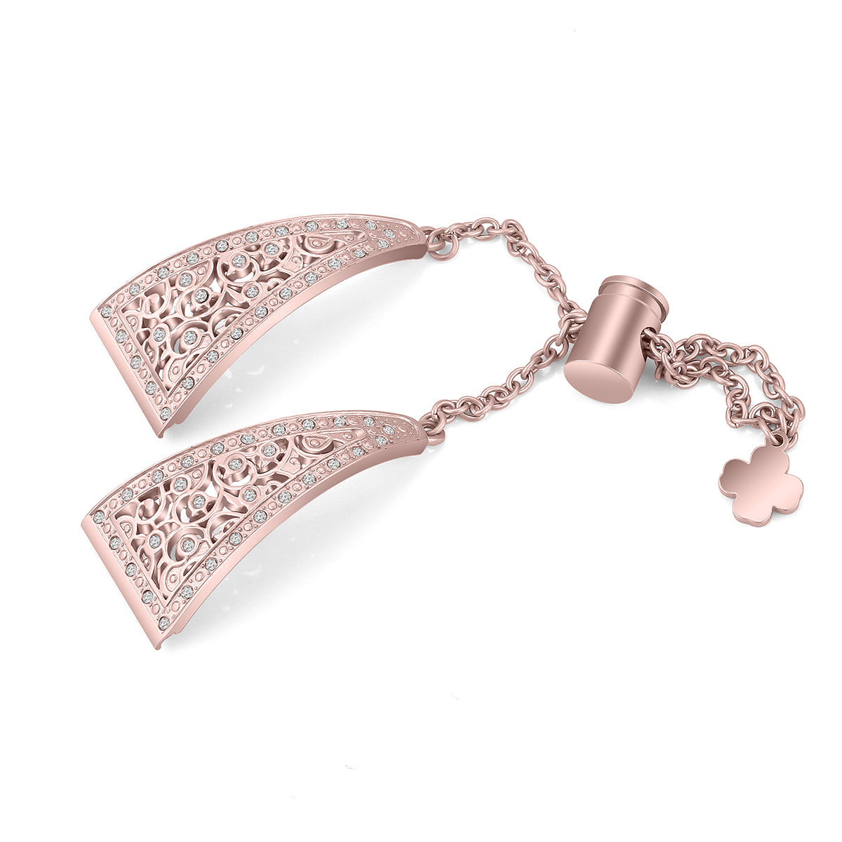 Cuff & Chain Bracelet for Fitbit Versa & Versa 2