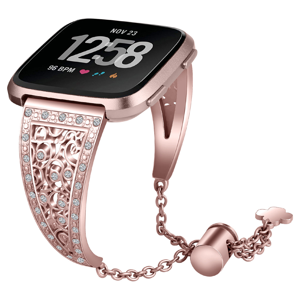 Cuff & Chain Bracelet for Fitbit Versa & Versa 2