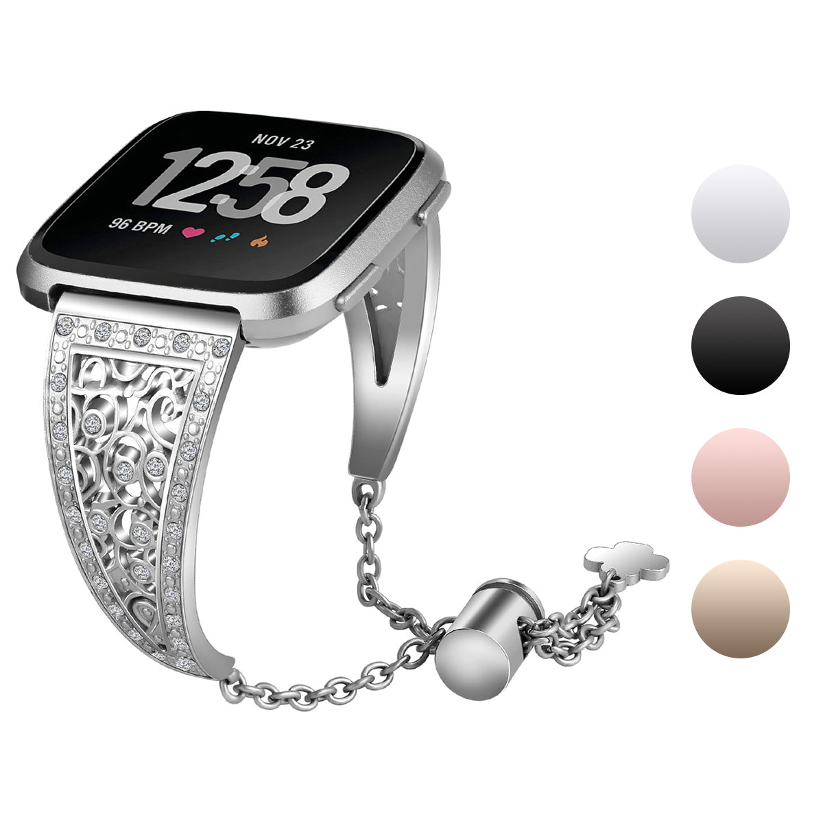Cuff & Chain Bracelet for Fitbit Sense